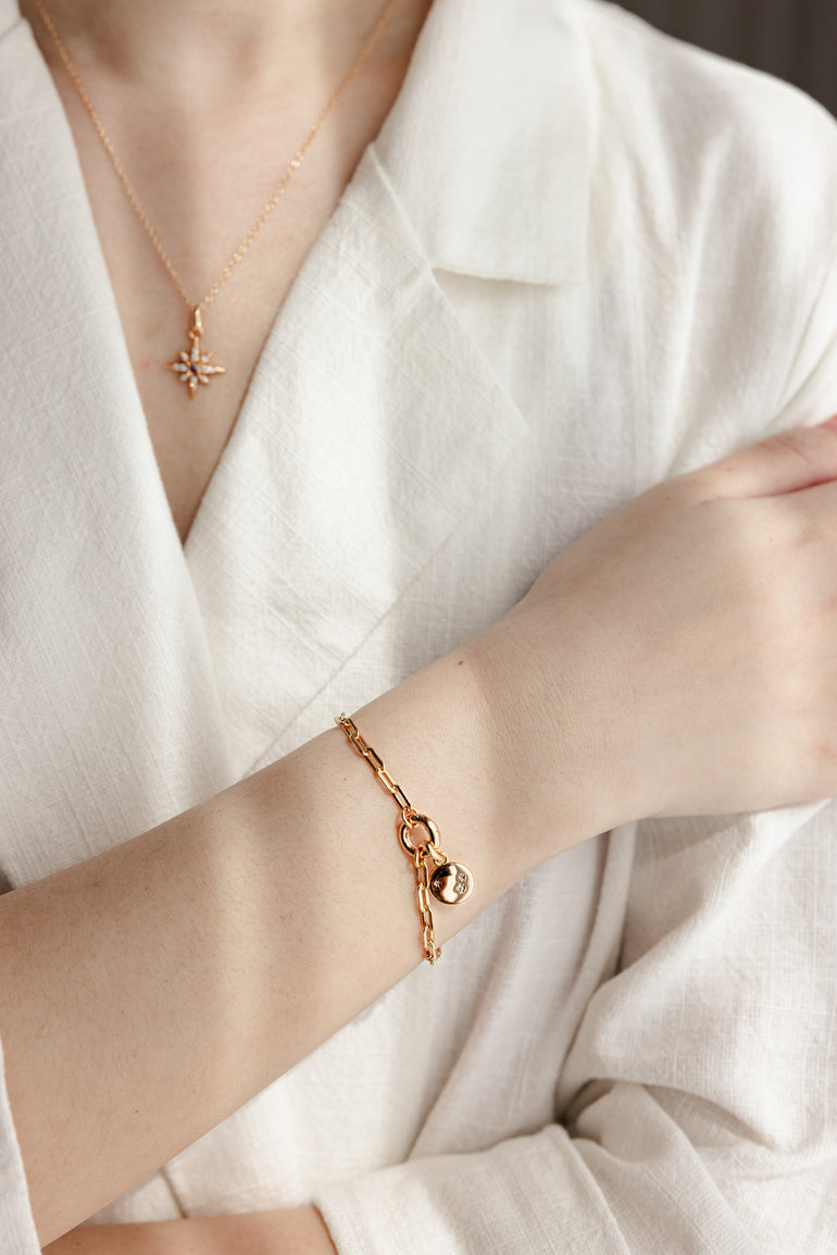 Gold Stardust Bracelet - Mienlabel